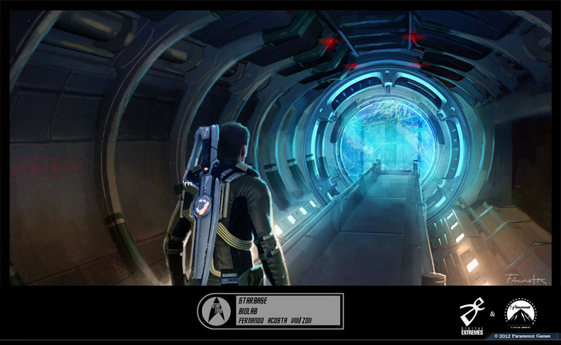 Illustration for article titled Star Trek Video Game Concept Art Still Finds Room For Smarmy Kirk